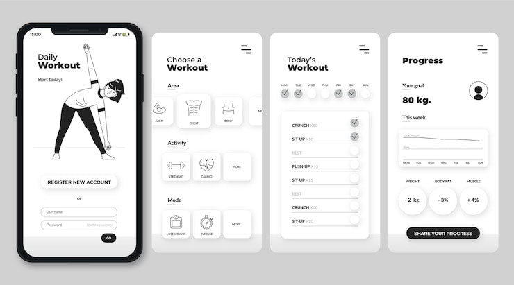 Calove App Mockup